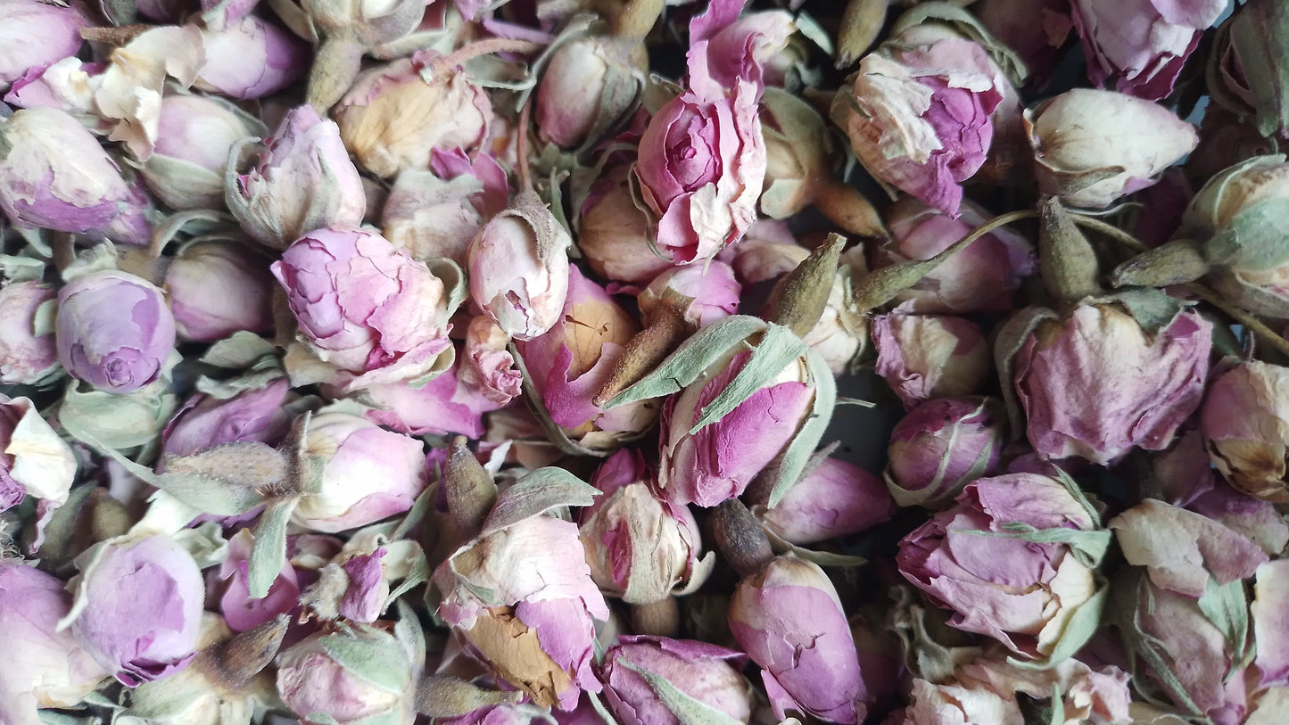 rose bouton bio tisane infusion