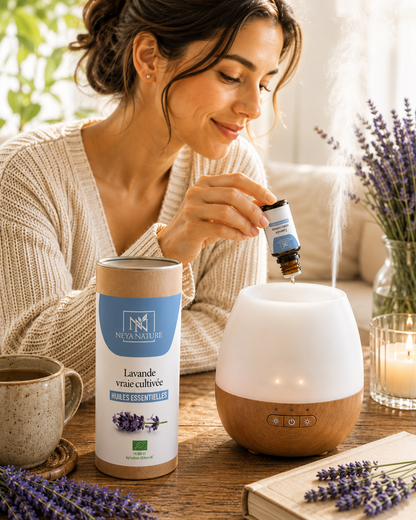 Huile Essentielle Lavande Bio – Relaxation, Sommeil & Apaisement naturel