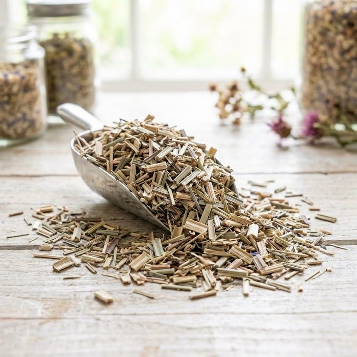 Citronnelle Bio (Feuilles coupées) – Digestion, Détente & Fraîcheur naturelle