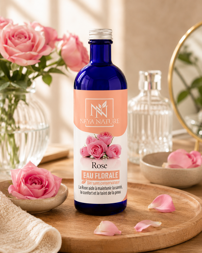 Eau Florale Rose de Damas Bio – Éclat, Hydratation & Soin naturel