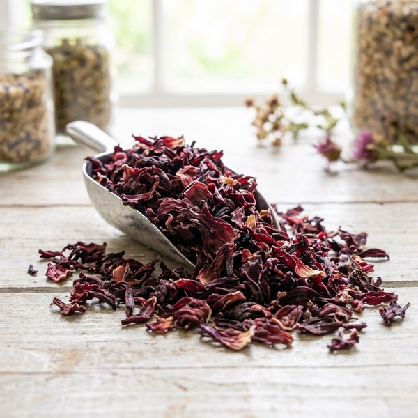 Hibiscus Bio (Fleurs entières) – Digestion, Circulation & Vitalité naturelle