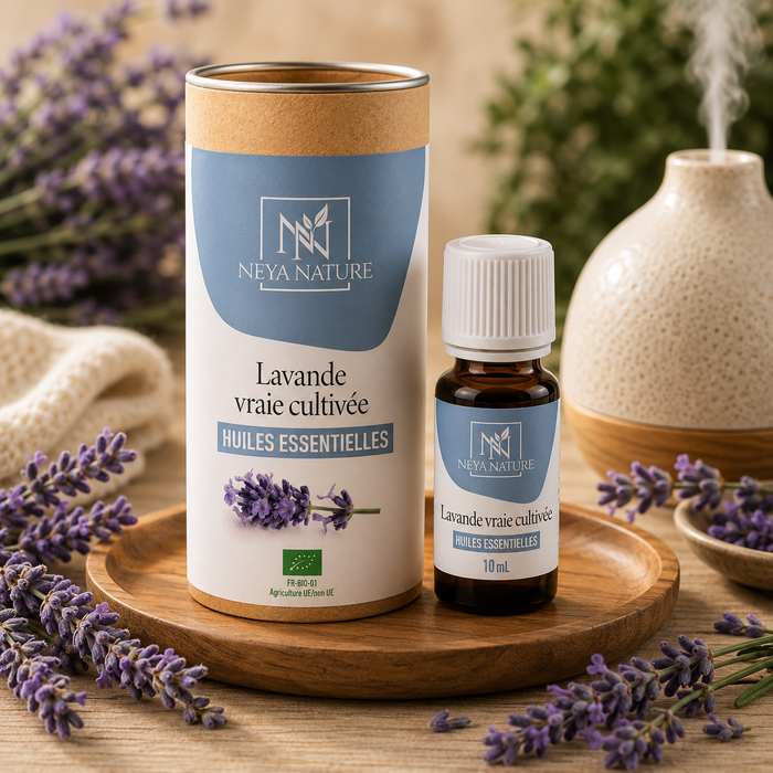 Huile Essentielle Lavande Bio – Relaxation, Sommeil & Apaisement naturel