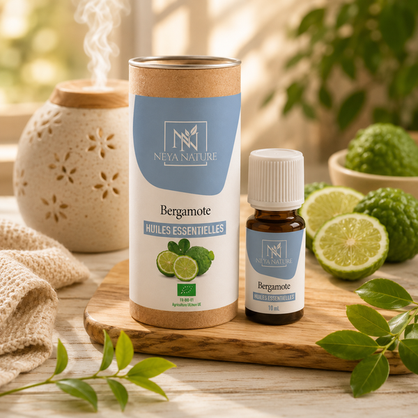 Huile Essentielle Bergamote Bio – Relaxation, Humeur & Équilibre naturel