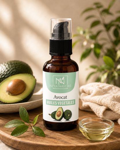Huile Végétale Avocat 30ml Bio – Nutrition, Réparation & Soin naturel