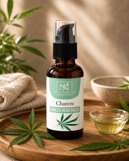 Huile Végétale Chanvre Bio – Peau, Hydratation & Équilibre naturel
