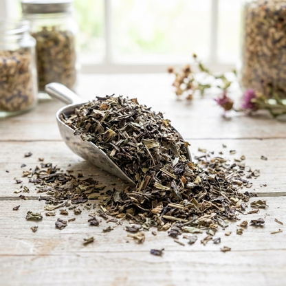 Plantain Lancéolé Bio (Feuilles entières) – Respiration, Gorge & Apaisement naturel