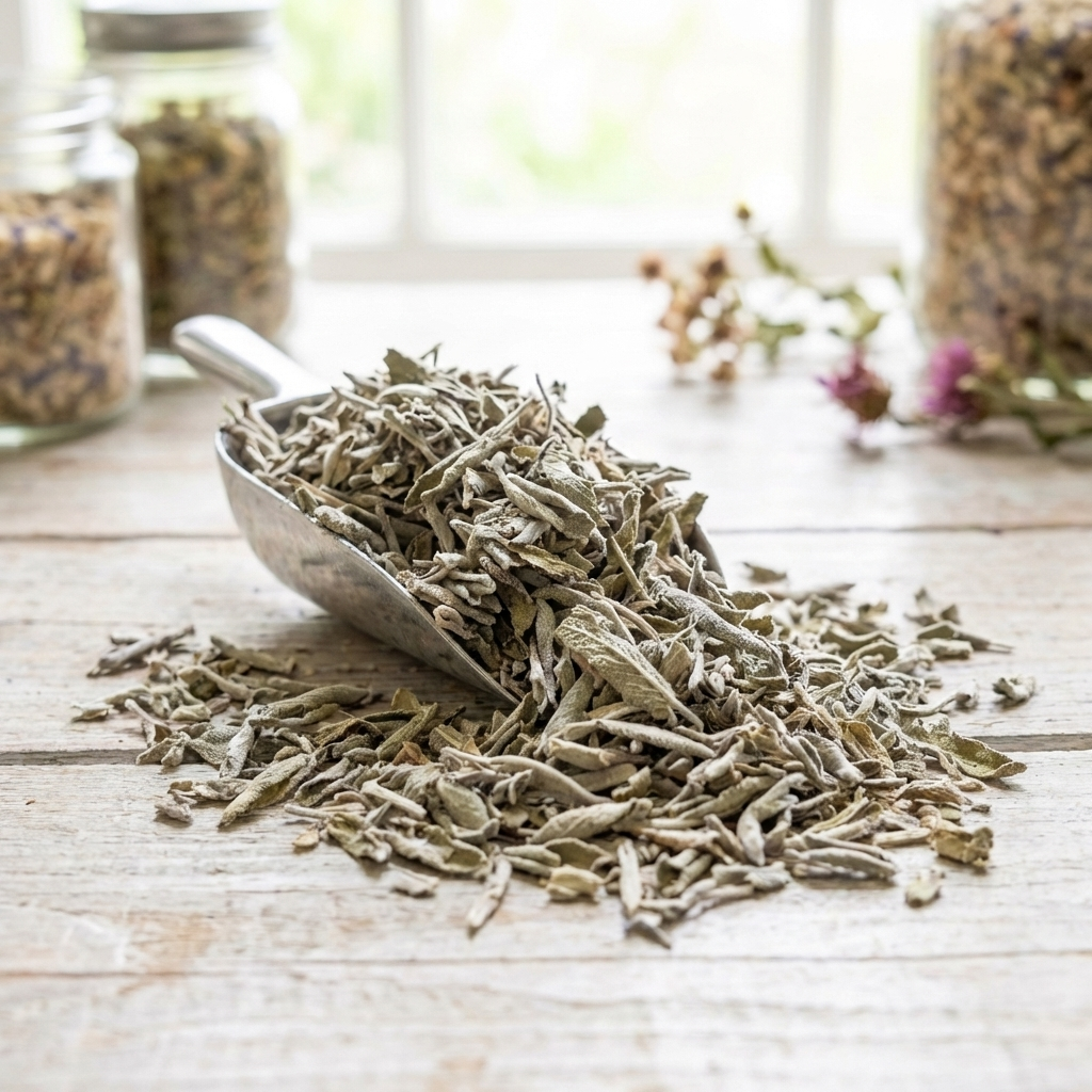 Sauge Officinale Bio (Feuilles) – Équilibre féminin, Digestion & Bien-être naturel