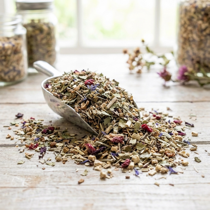 Tisane Stress Bio – Relaxation, Énergie & Équilibre naturel